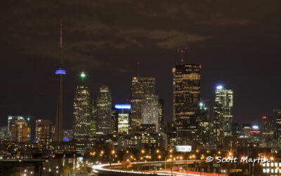 Toronto Night Skyline – Nuit Blanche